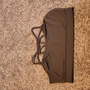 Glam You Front Strappy Sports Bra